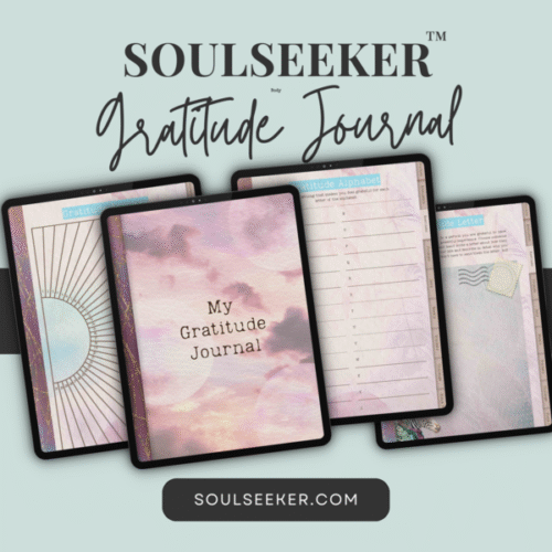 gratitude_journal_promo_images SOULSEEKER™ Gratitude Journal Digital Download - A digital journal for daily gratitude practices.